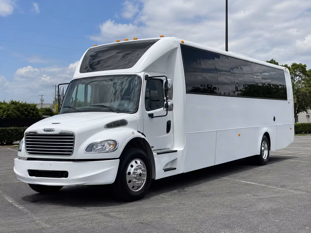 28 passenger party bus